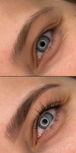 lashlift brow tinting