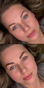 Powder Brows resultaat Milook Beauty Bar Assen 3